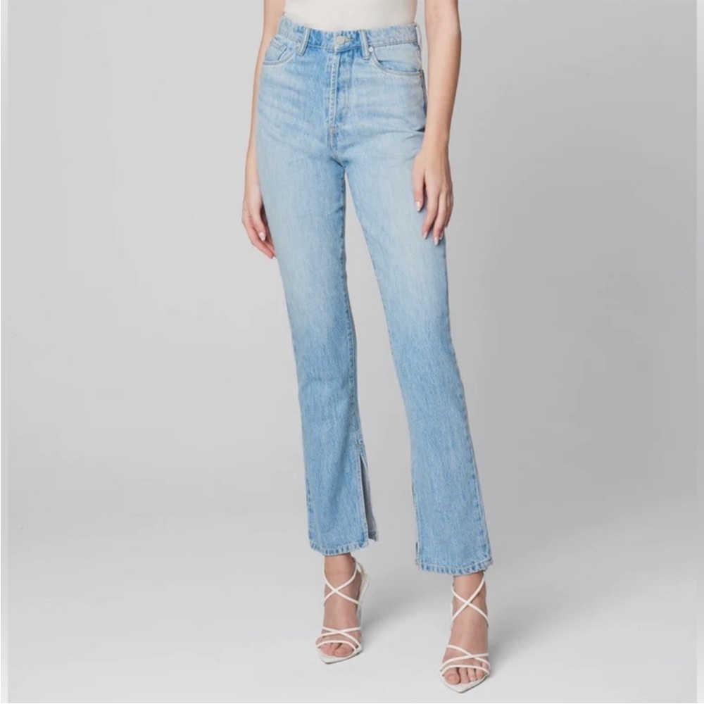 Blank NYC JEANS button fly Cooper jeans size 33 long slim straight blanknyc